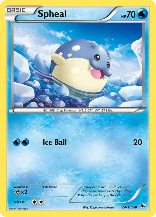 Spheal card art