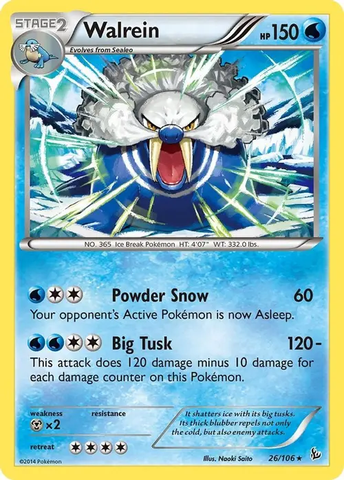 Walrein card art