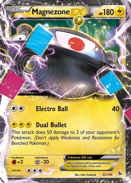 Magnezone EX card art