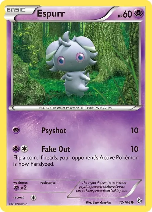 Espurr card art