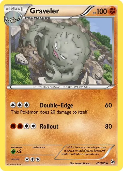 Graveler card art