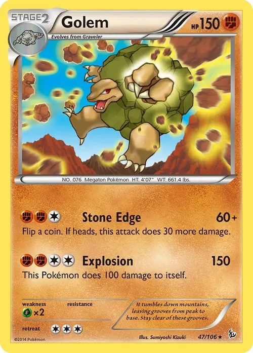 Golem card art