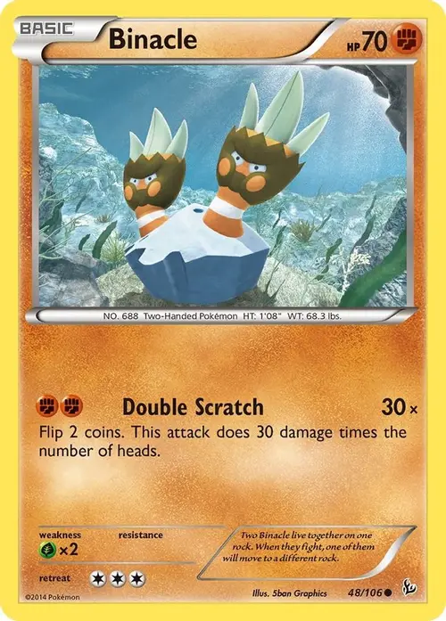 Binacle card art