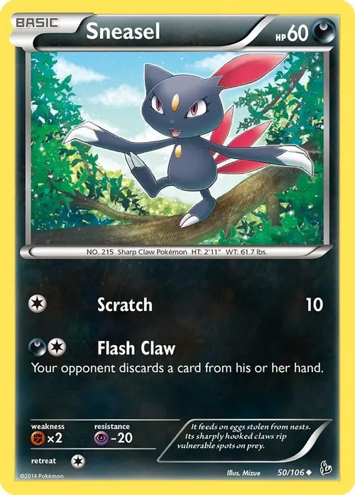 Sneasel (50) card art
