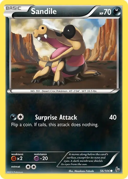 Sandile card art