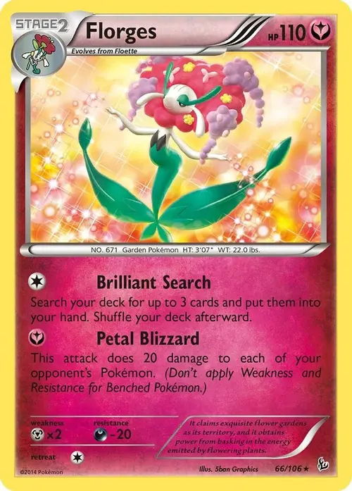 Florges card art
