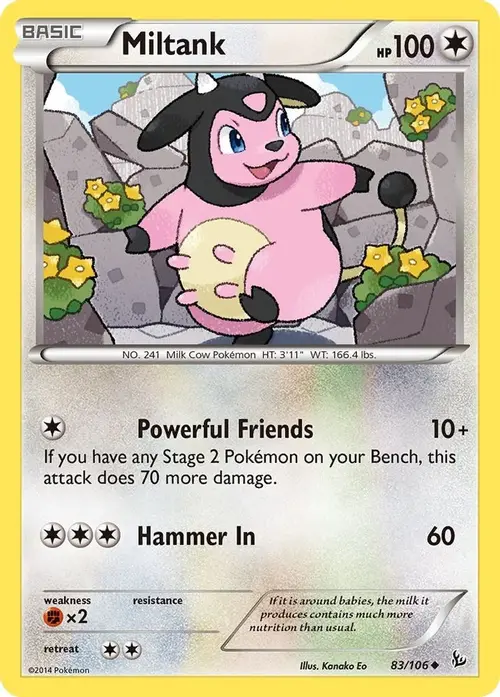 Miltank card art