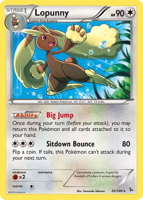 Lopunny card art