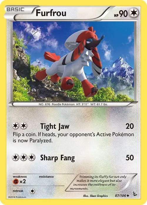 Furfrou card art