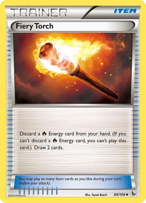 Fiery Torch card art