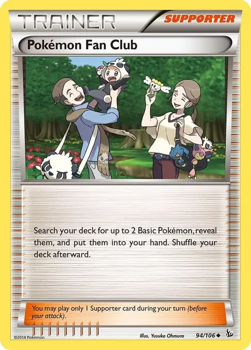 Pokemon Fan Club card art