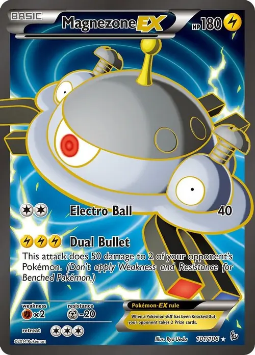 Magnezone EX (101 Full Art) card art