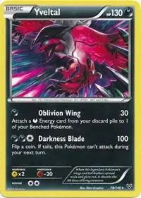 Yveltal - 78/146 (Cracked Ice Holo) card art