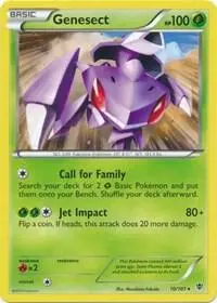 Genesect - 10/101 (BW Plasma Blast) card art
