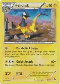 Heliolisk - 37/106 (XY Flashfire) card art