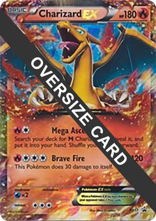 Charizard EX - XY17 (XY Black Star Promos) card art