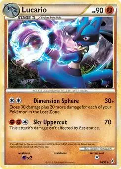 Lucario - 14/95 (Call of Legends) card art