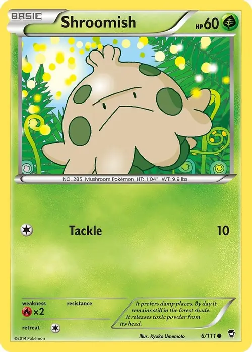 Shroomish card art
