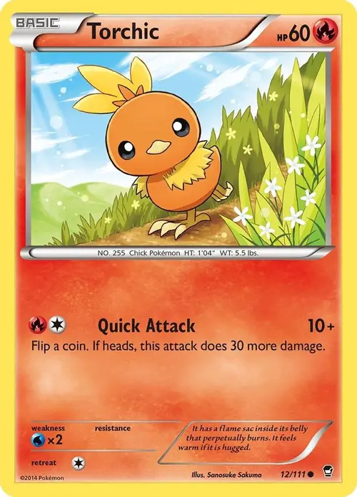 Torchic card art