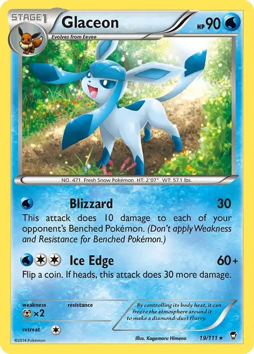 Glaceon card art