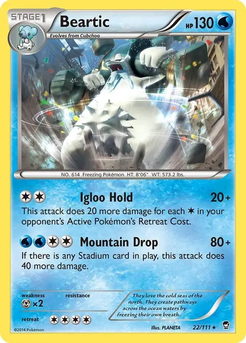 Beartic card art
