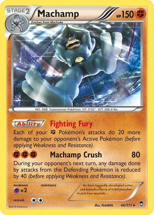 Machamp card art