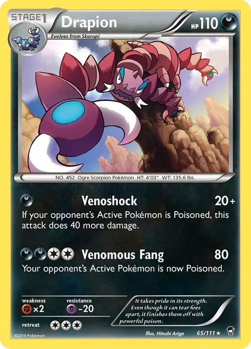 Drapion card art