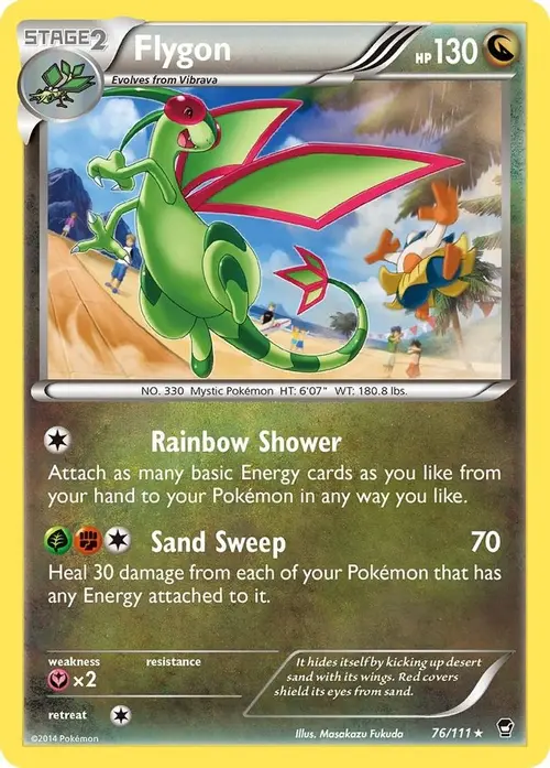 Flygon card art