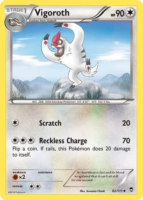 Vigoroth card art