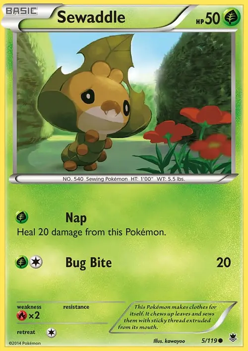 Sewaddle card art