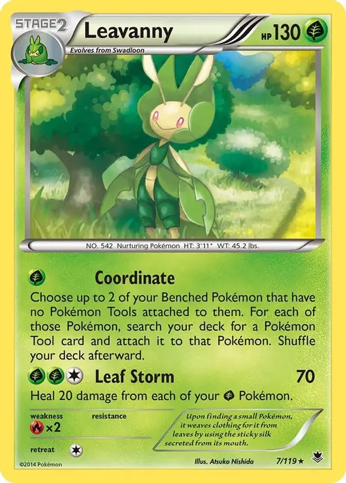 Leavanny card art