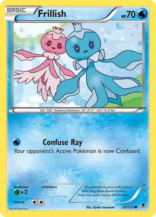 Frillish card art