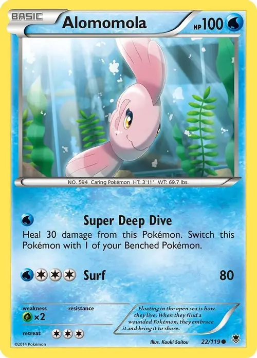 Alomomola card art