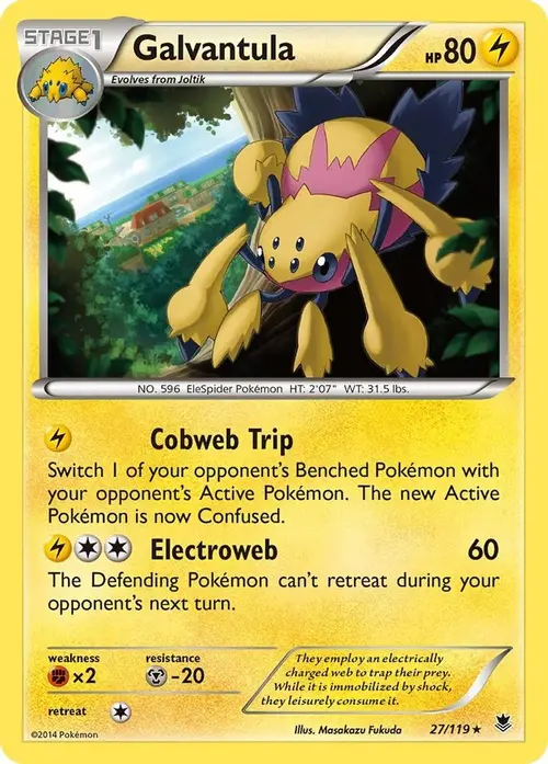 Galvantula card art
