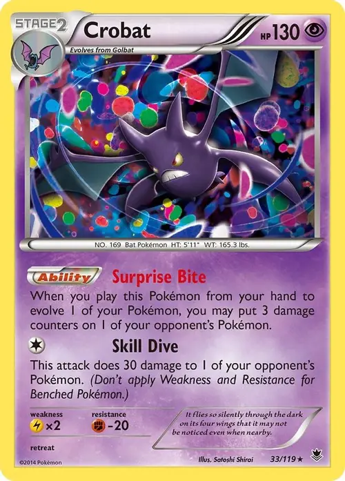 Crobat card art