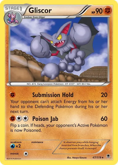 Gliscor card art