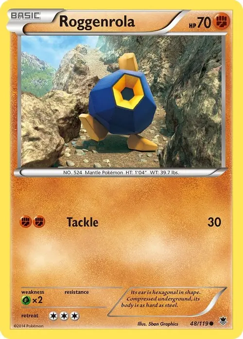 Roggenrola card art
