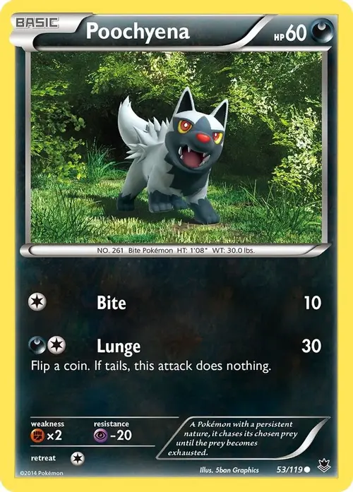 Poochyena card art