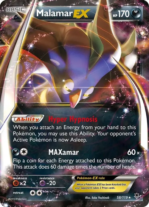 Malamar EX card art