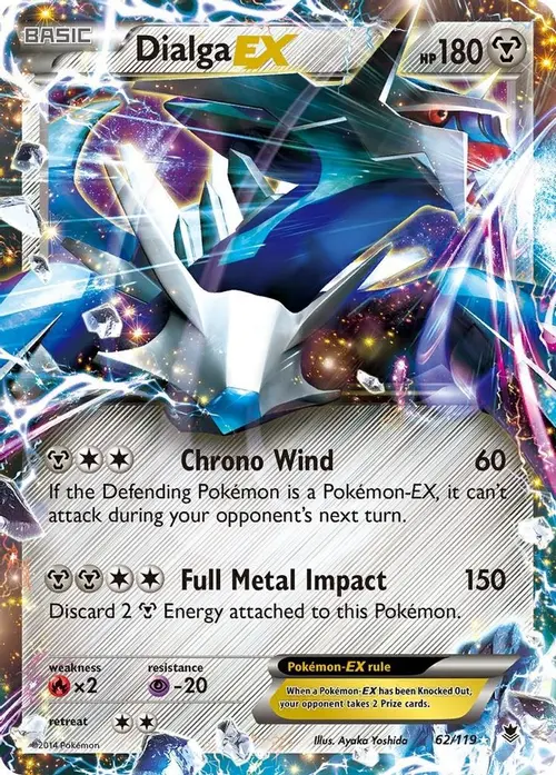 Dialga EX card art