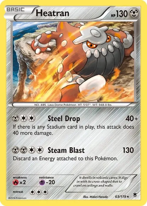 Heatran card art
