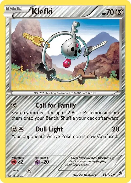 Klefki card art