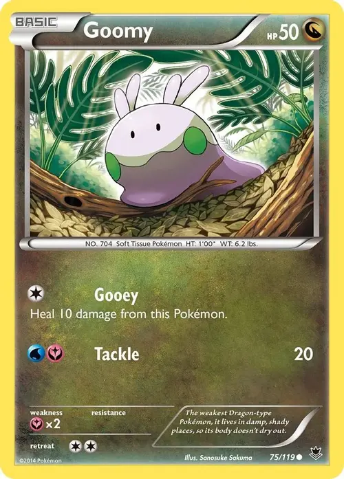 Goomy card art