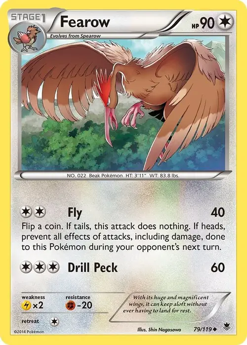 Fearow card art