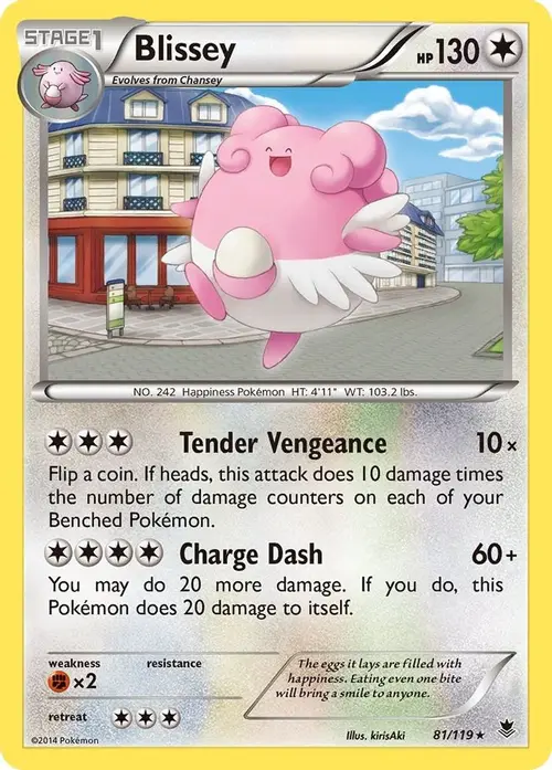 Blissey card art