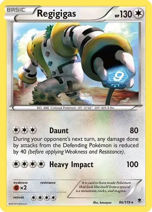 Regigigas card art