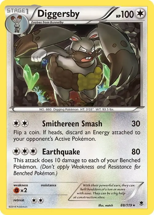 Diggersby card art