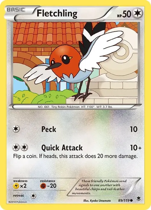 Fletchling card art