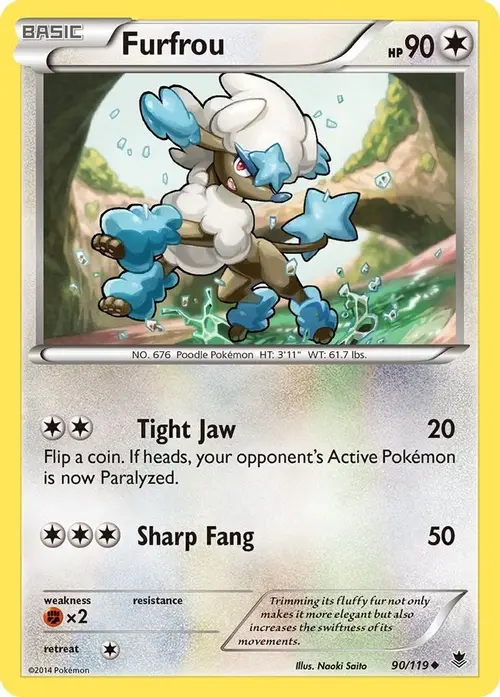 Furfrou card art