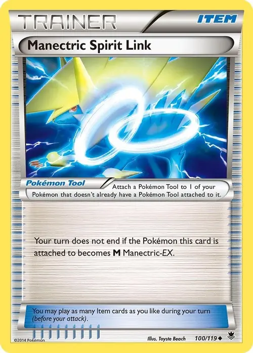 Manectric Spirit Link card art